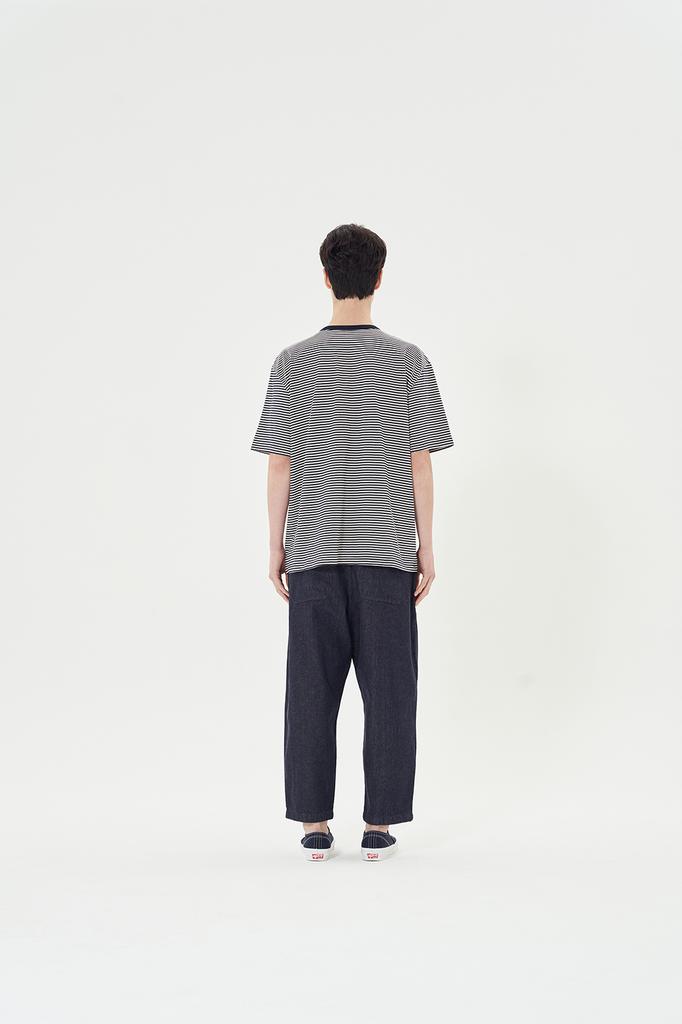 HISHANDER Round Pocket T-Shirts