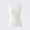 Jin Yin 3-Color Slimming Polka Dot Tank Top - Fashionable, Stretchy, Spicy Girl Style for Summer 2024