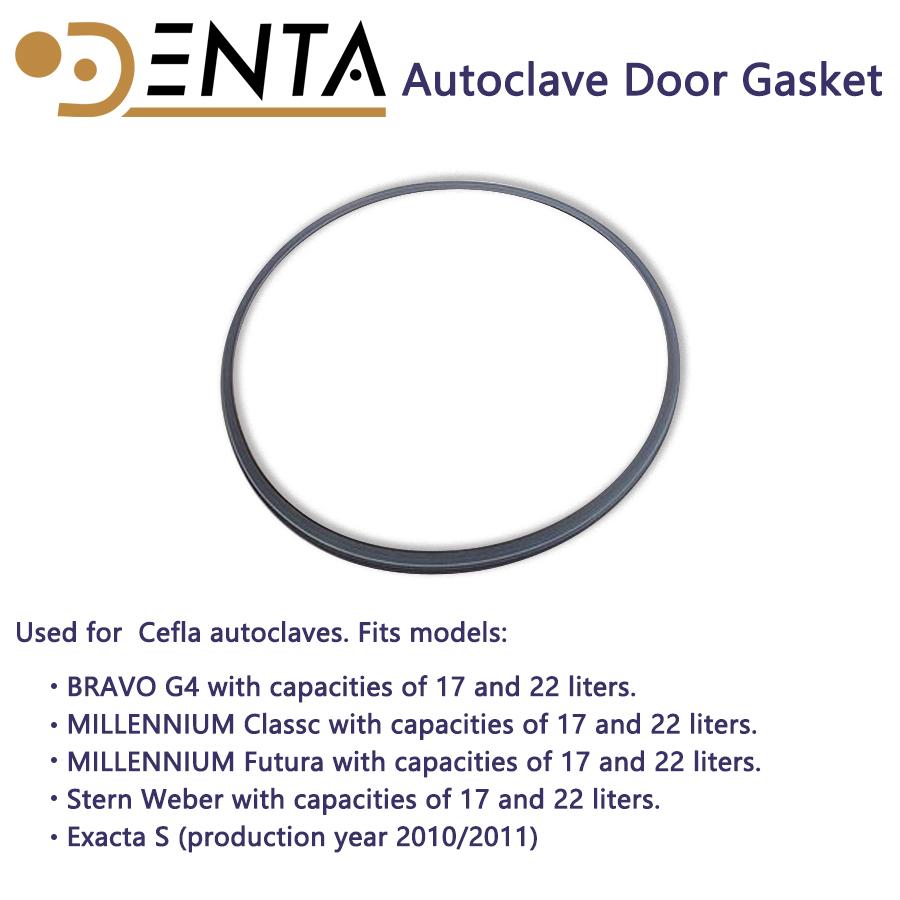 11# Mocom CEFLA BRAVO G4 MILLENNIUM Classc Futura Stern Weber 17L,22 L Exacta S Autoclave door gasket sterlization seal Chamber