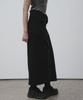 THE GREEN LAB Two-Way Zipper Cargo Long Skirt [Melange Grey]