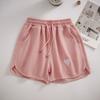 Pantalones Cortos Casuales con Diseño de Corazones para Mujer Verano Nuevos Dulces Casuales Deportivos
