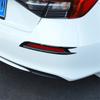 2x Rear Bumper Reflector Fog Light Covers Trim Gloss Black For Honda Civic 2022+