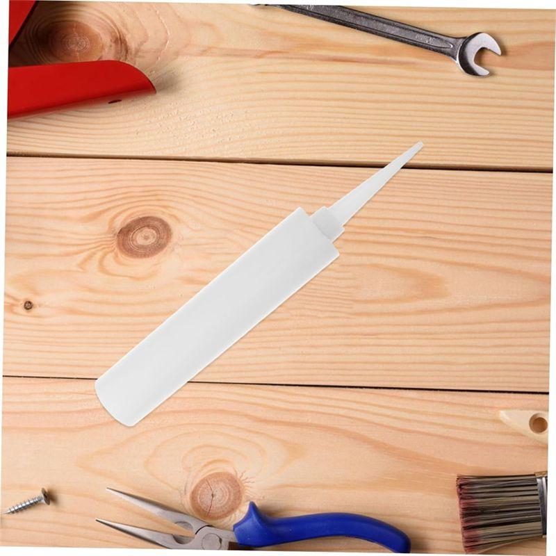 Easy Use Home Maintenance Must-Have: 5 Plastic Nozzles For Caulking, Latex Caulk Application, Leakproof Design