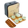Travel Tea Set, Household Portable Set, Outdoor Souvenir, Chinese New Year Gift