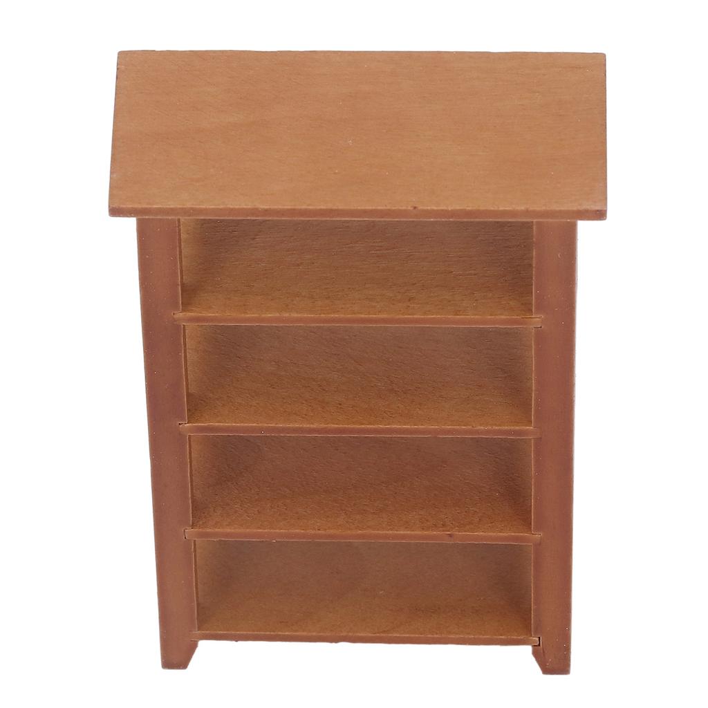Doll House 4 Layers Shelf Vivid Lifelike Appearance Pure Color 1:12   Flower Stand for   Decoration Gifts
