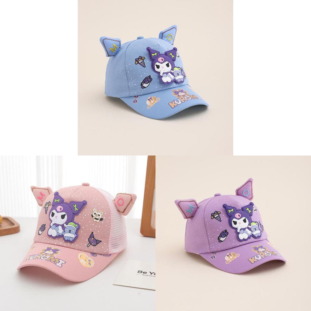 Kids Baseball Cap With Sun Protection And Breathable Mesh For Summer Wear