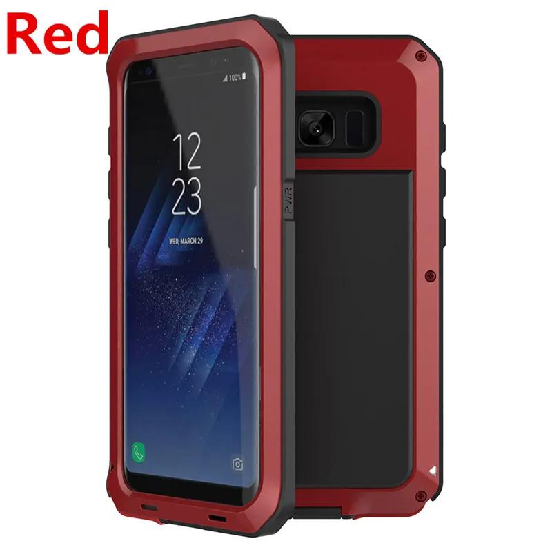 Luxury Doom Armor Metal Heavy Duty Protection Case for Samsung Galaxy S7 S8 S9 S10 S20 Plus Note 9 10 Plus Edge Shockproof Cover