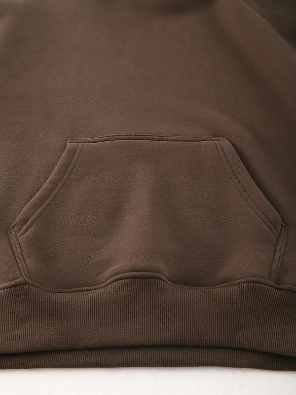 Trendy 400g Sherpa Fleece Hooded Sweatshirt - Non-Shedding