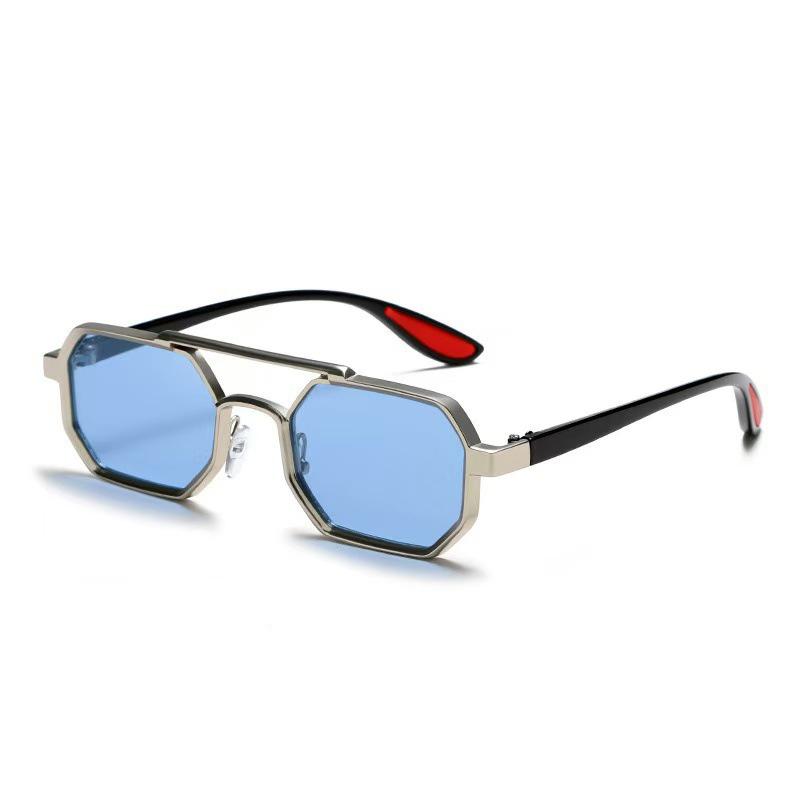 New Vintage Square Sunglasses Women Men Rectangle Sun Glasses Female Polygon Eyewear  for Male Female Eyeglasses