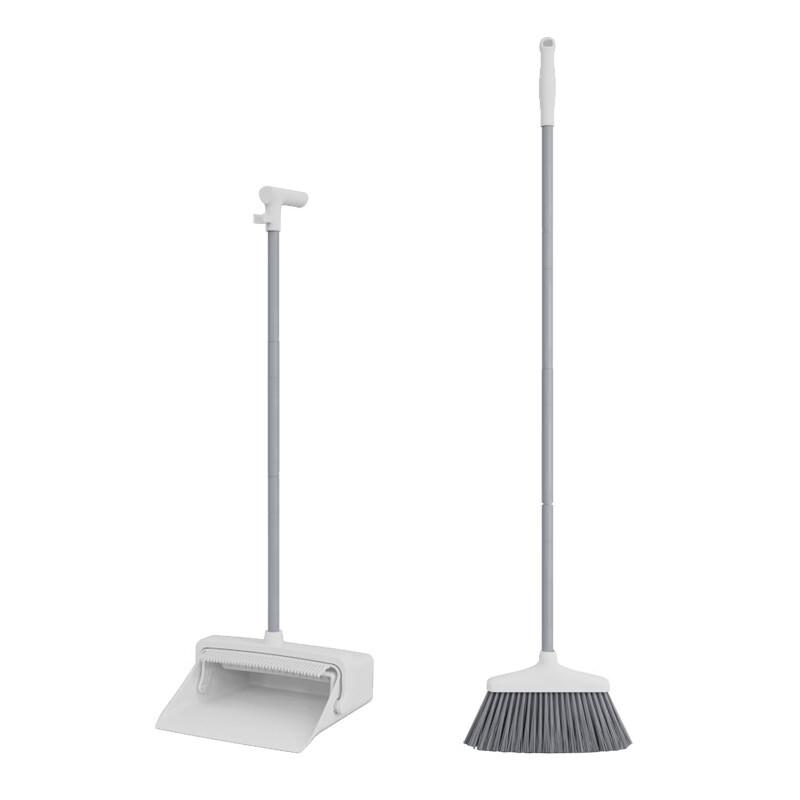 Soft-Bristle Broom & Dustpan Set