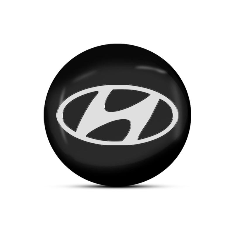 4Pcs Car Wheel Rims Center Hub Caps Emblem Car Accessories For Hyundai Accent Aslan Avante HB20 I20 I30 I40 Ix20 Parisi BAYON Venue