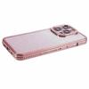 For iPhone 13 Pro Max 6.7 inch TPU Case Rhinestones Decorated Gradient Back Phone Cover
