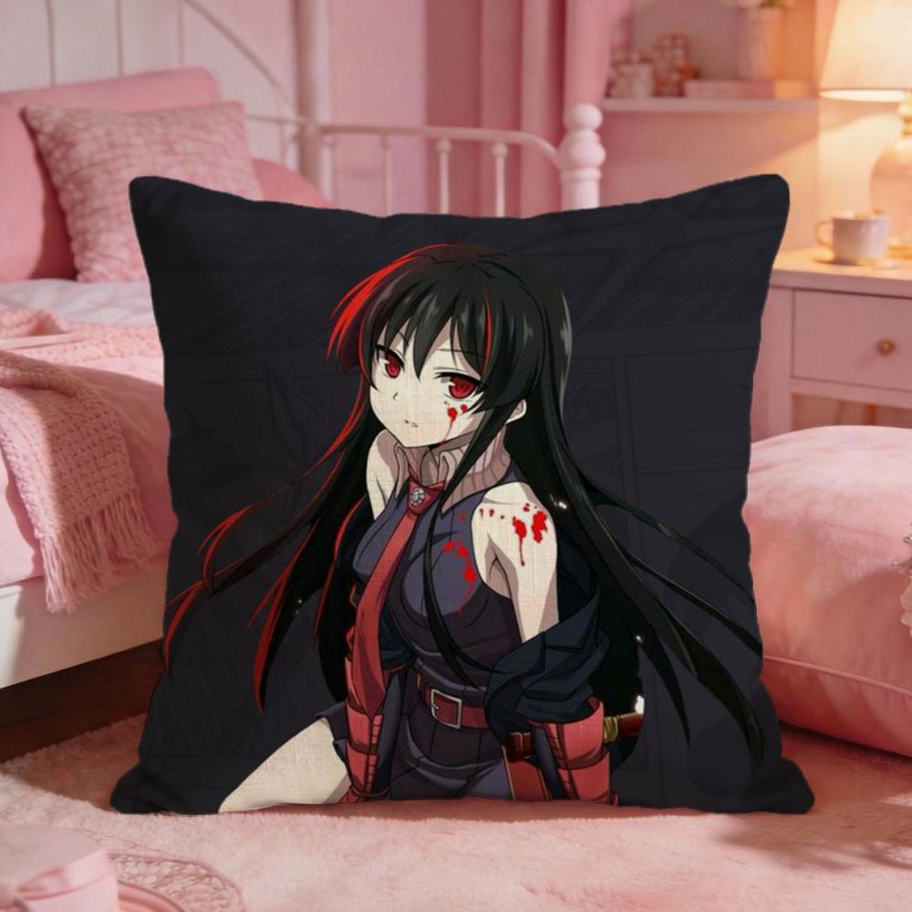Akame Ga Kill Anime Cushion Cover Premium Comfort Reversible Pillow Cove Two In One Design For Any Room  Car Interior