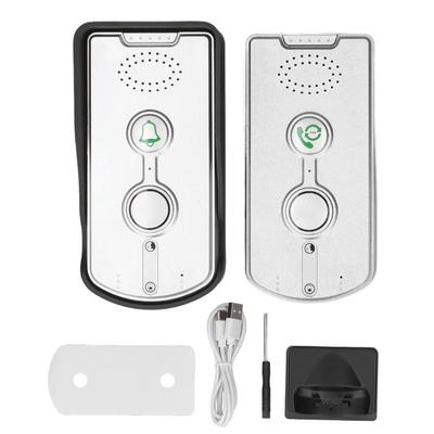 2 Way Voice Intercom System Wireless Electronic Doorbell Intercomunicador for Patients