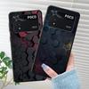 Carbon Fiber Phone Case for Xiaomi Poco F5 C40 X3 NFC M4 Pro 5G X4 GT M5 F1 X4 Pro 5G C50 C51 M3 TPU Soft Cover