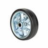 Replacement Wheel with Metal Hub | Round Treaded Profile, Steel Core,