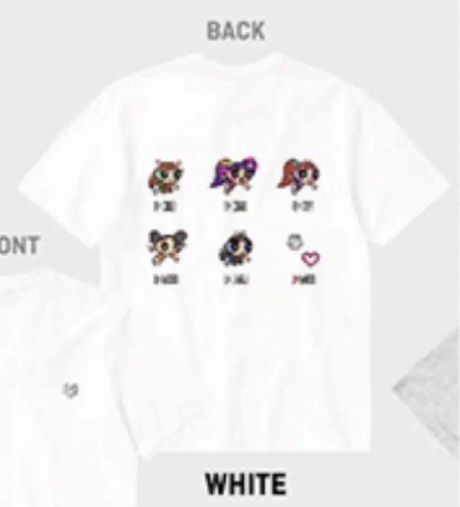 [USED] NewJeans THE POWERPUFF GIRLS PIXEL T-shirt