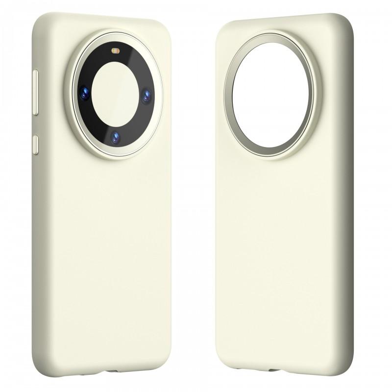 Liquid Silicone Phone Case Mate 60 With Metal Ring Lens Protection Minimalist Full Cover Shockproof Anti-Fingerprint