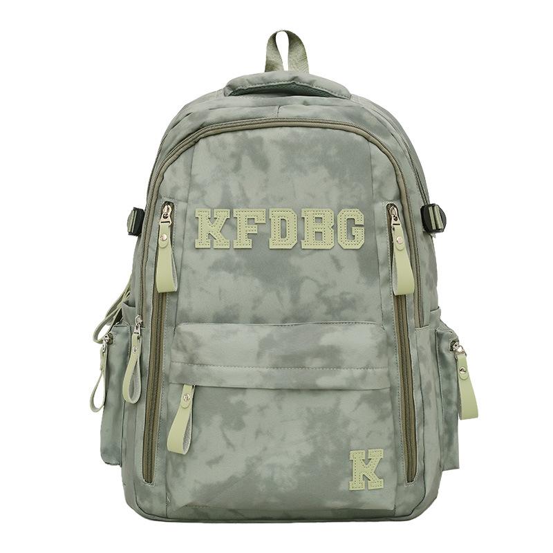 Schoolbag high-value schoolbag female college student new large-capacity computer travel backpack male versatile high school student backpack tide