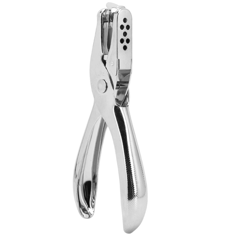 3PCS Stainless Steel Hole Puncher 6mm Single Hole Hand Paper Ticket  Punches