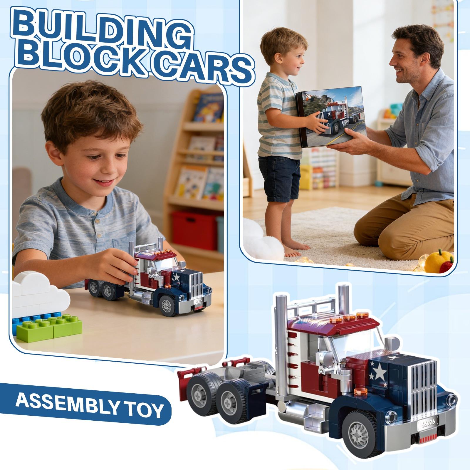 

Конструктор для мальчиков своими руками - Модель тягача/транспортного средства One Size