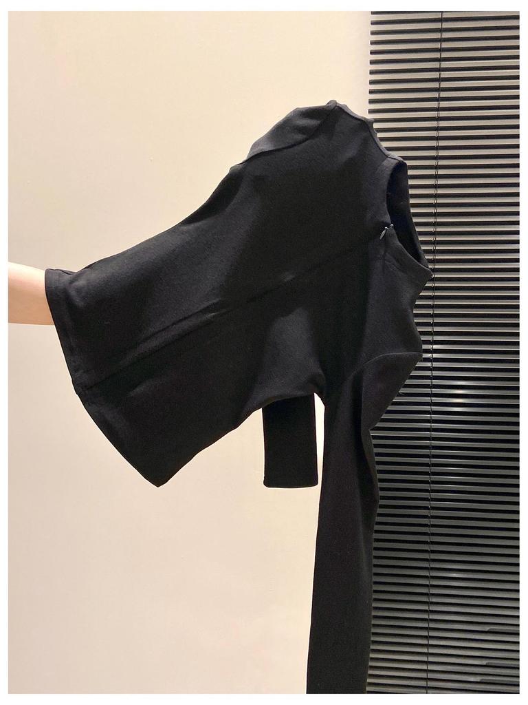European-Style Slim-Fit Women's Zipper Collar Long-Sleeve T-Shirt, Brushed Warm Inner Layer for Autumn/Winter, Elegant Ins Style Base Top