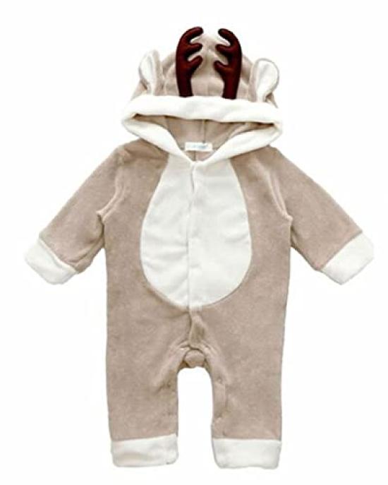 Baby Clothes Kids Fashion Aenak Reindeer Boa Romper Christmas Costume 715003 Size 60