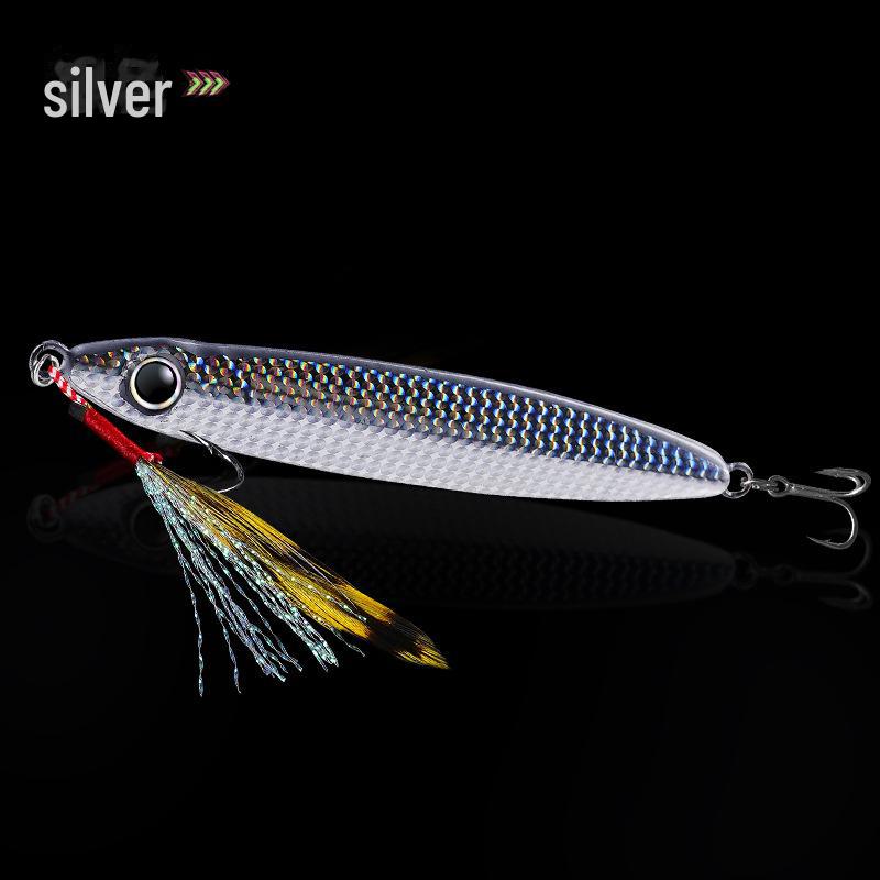 Upturned Mouth Nemesis Fishing Lure: Iron Plate Fish Scale Design for Full Water Layer
