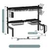 Retractable Kitchen Sink Storage Rack for Bowls and Plates