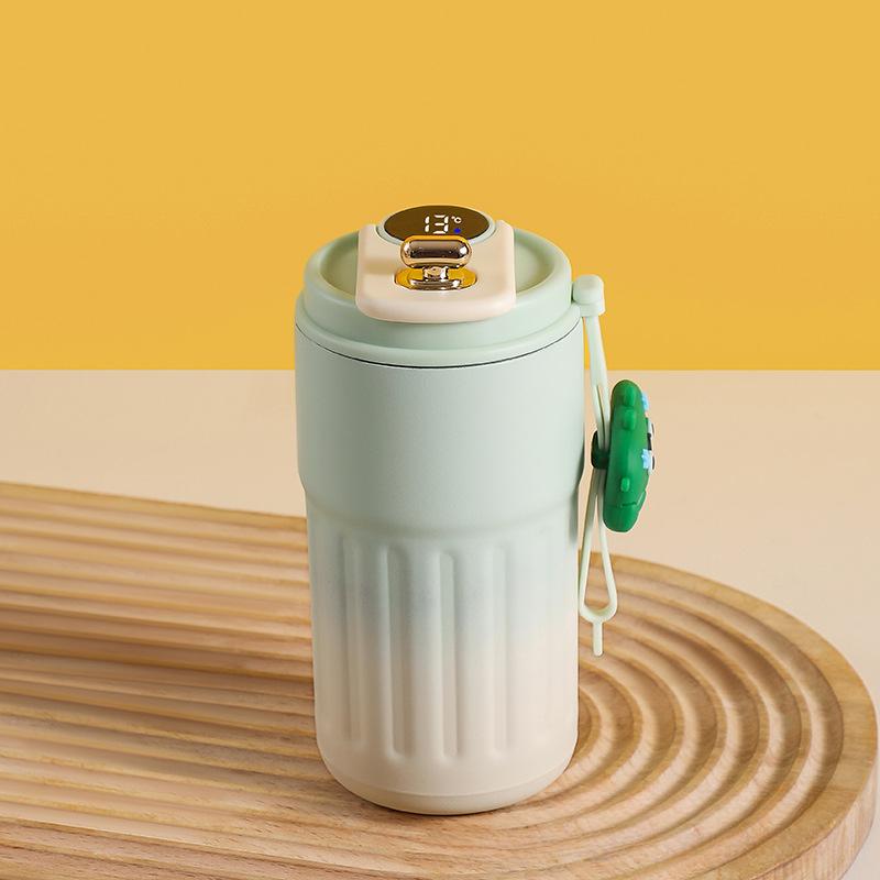 450ml Smart Thermos Bottle LED Temperature Display Stainless Steel Vacuum Cup Office Coffee Cup Business Lightweight Thermal Mug