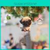 Whimsical 2023 Christmas Dog Series Acrylic Hanging Decoration For Car Tree Style