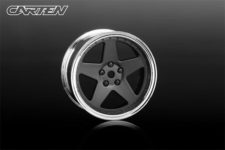 

Kawada Mokei CARTEN Adjustable Offset NHA560 Wheel, 5-Spoke, Black,