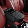 with Cup Holder Car Armrest Pad PU Leather Car Armrest Pillow  Universal