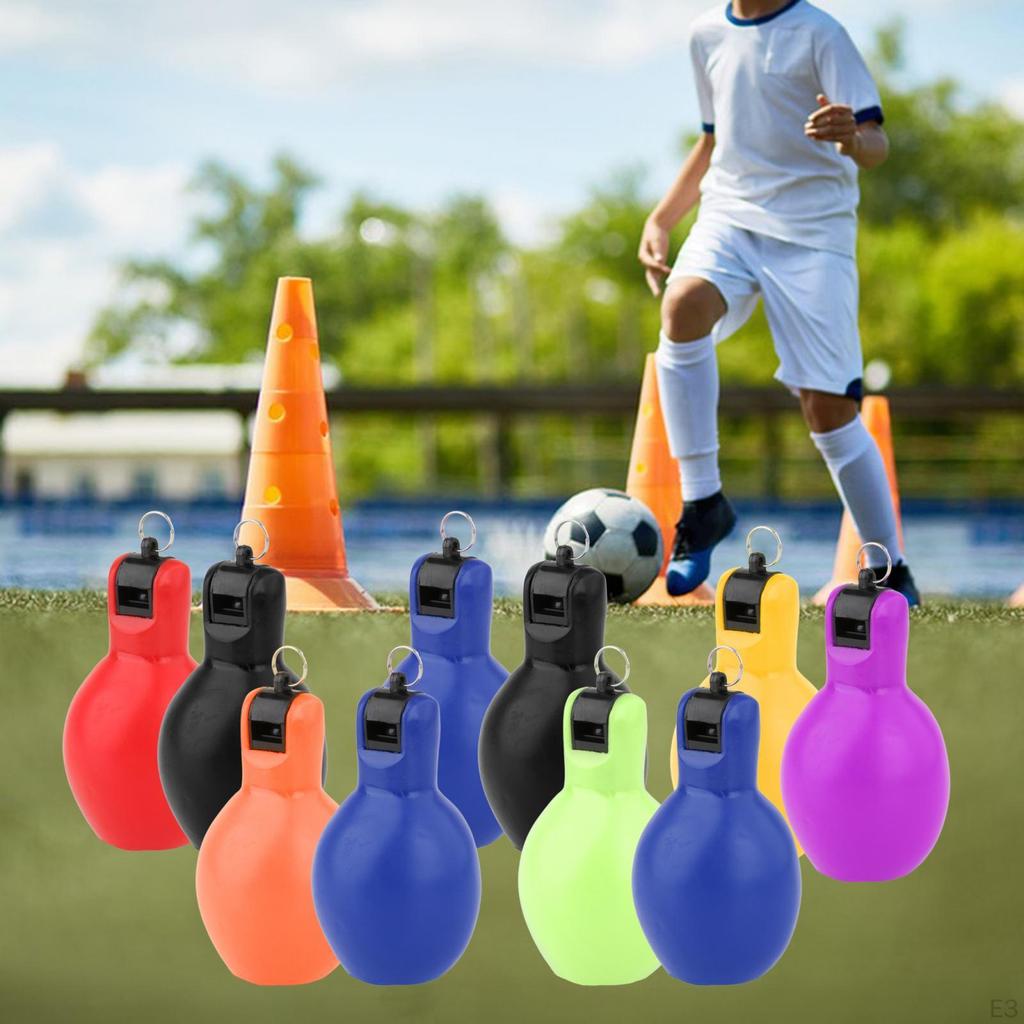 2 Pack Hand Squeeze , Sports Whistle, Loud Sound, Portable Trainer Whistle for