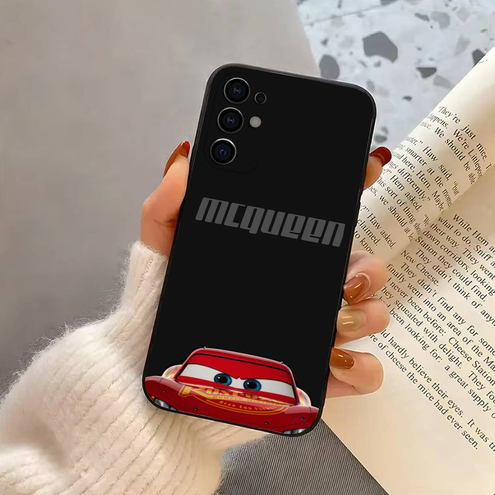 

Чехол для телефона L-Lightning крутой Mc-MCQueen-машина Для Samsung S25,S24,S21,S22,S23,S30,Ultra,S20,Plus,Fe, Мягкий силиконовый черный чехол Samsung S20ULTRA5G