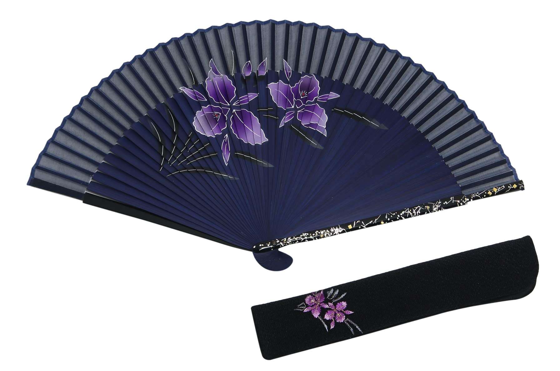 

Kyoto Fan with Presentation Box [Hasegawa] Fan, жіноча сумка, (Каттлея, ВМС)