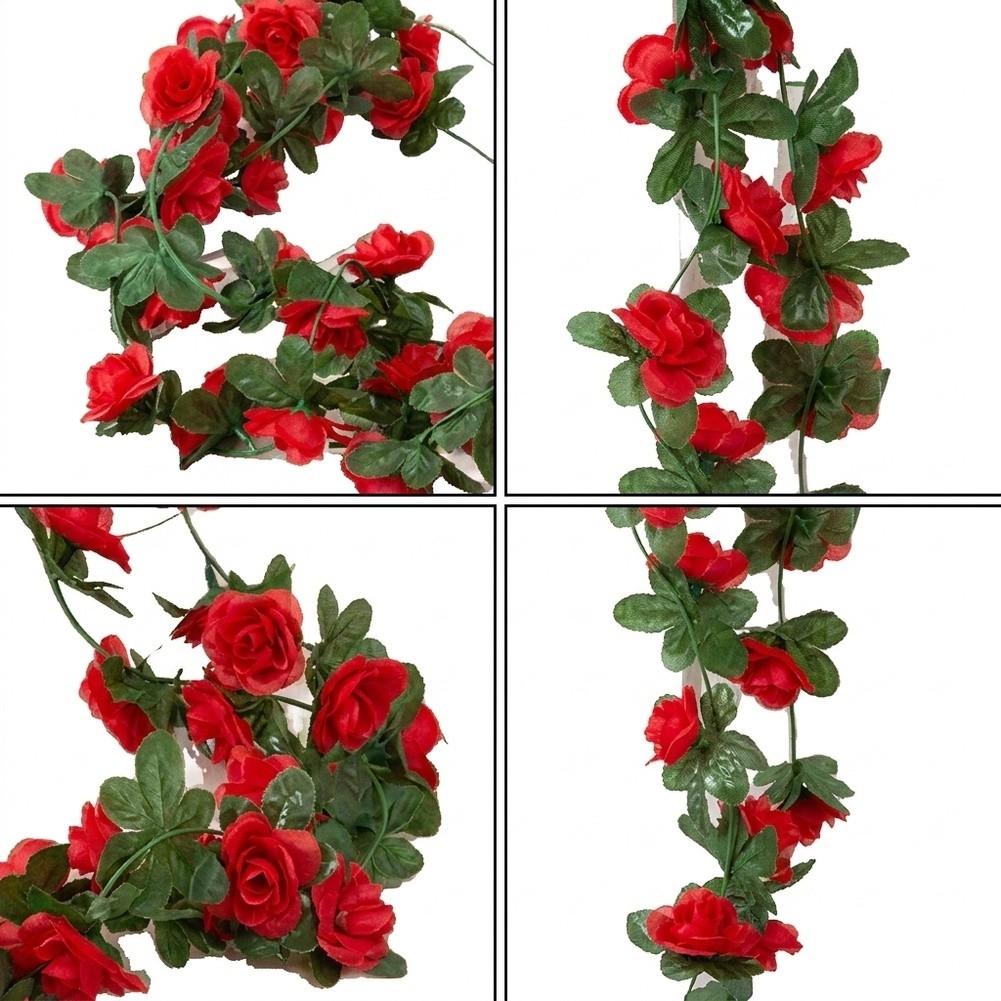 Beautiful Artificial Rose Vine 2 5m DIY Wedding Decoration Garland