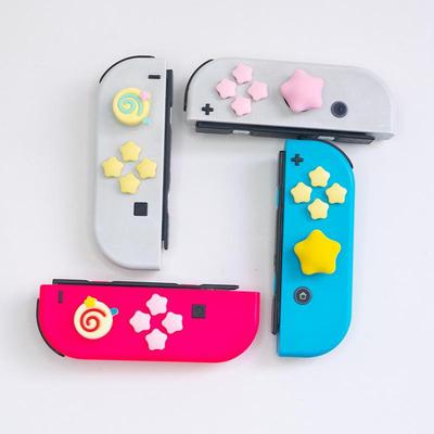 Kirby-Themed Joystick Caps for OLED - Glue-Free & Shell-Compatible