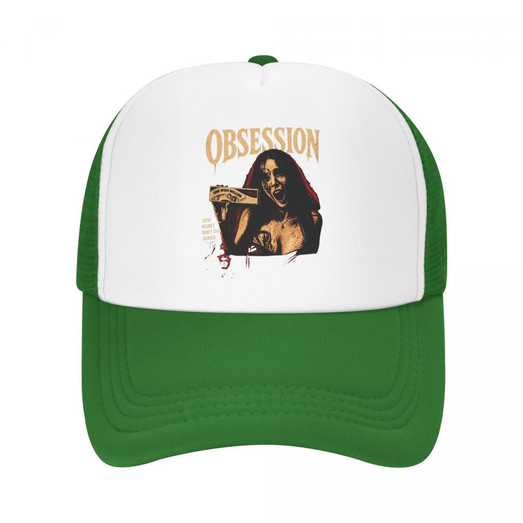 Obsession Movie Horror Funny Baseball Caps Mesh Hats Activities Peaked Adult Caps