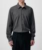 Relaxed Fit Silky Shirt [Gunmetal]