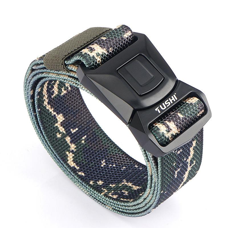Safety Plug Nylon Waistband MenCSCombat Belt Outdoor Sports Multi-Functional Tactical