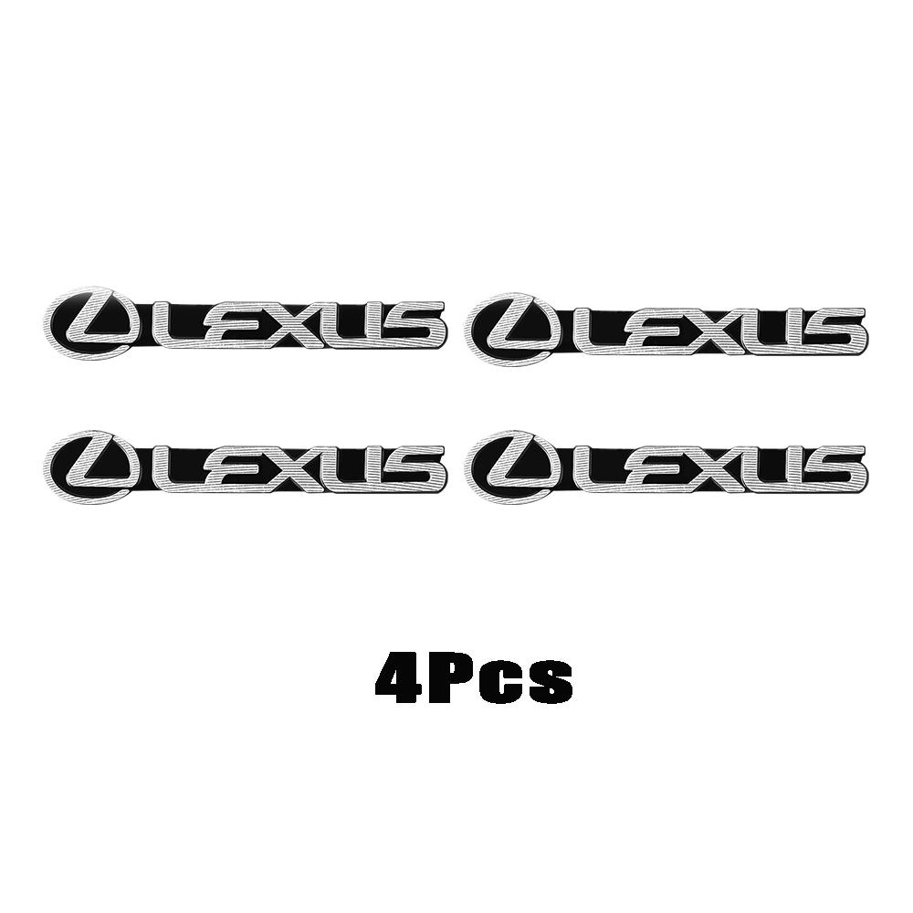 crwxnp1 2/4Pcs Car Audio Sound Speakers Stickers Decals Interior Accessories For Lexus LS LC IS350 ES300h ES300 IS250 IS220d GS350 NX300