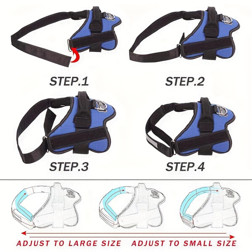 Dog Harness Reflective Dog Harness Small Medium Dogs Comfortable Secure Pet Harness Supplies Dog Accessories