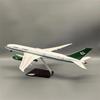 1/130 47CM B787 Large Saudi Arabia Airline Airplane Model 787 Aircraft Plastic Resin Replica AirPlane Model Home Decor Display