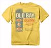 Old Bay Washed Can Art T-shirt met korte mouwen NIEUW Snelle Gratis Verzending Unisex T-shirt