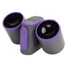 Portable Waist Fan 3 Speed Outdoor Dual Head Waist Fan with Light Turbo USB Fan 8000mAh Battery for Outdoor Jobsite