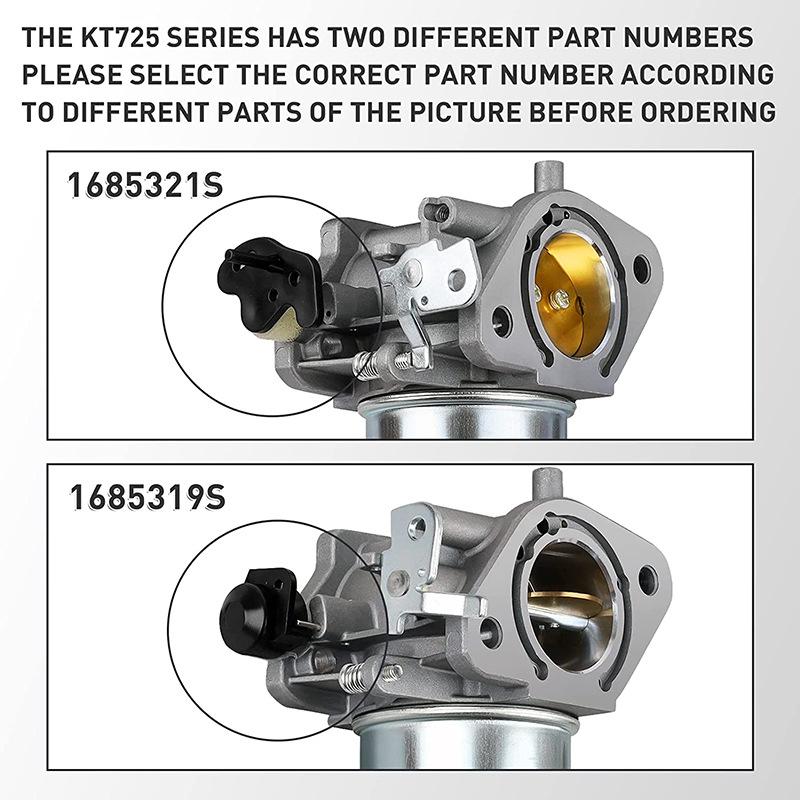 Suitable for Kohler 1685319-S KT725 KT730 KT735 KT740 KT745 engine carburetor