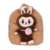 Labubu Plüschtier Winter Rucksack & Umhängetasche - Niedlicher Schulrucksack