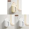 Modern Plastic Wallmounted Tissue Box With No Drilling For Bathroom And Living Room Storage