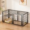 Anti-Escape Dog Cage: Large Space Training House for Teddy and Corgi Dogs